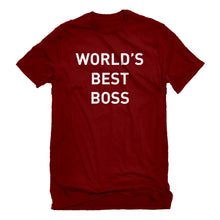 Mens World's Best Boss Unisex T-shirt