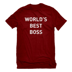 Mens World's Best Boss Unisex T-shirt
