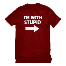 Mens I'm With Stupid Right Unisex T-shirt