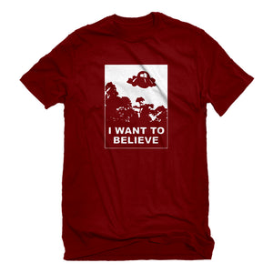 Mens I Want to Believe, Morty Unisex T-shirt