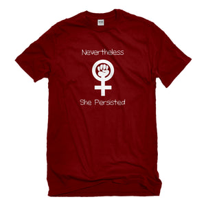 Mens Nevertheless She Persisted Unisex T-shirt