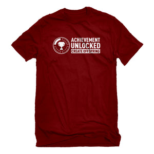 Mens Achievement Unlocked Create Offspring Unisex T-shirt