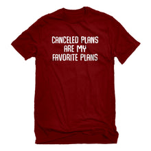 Mens Canceled Plans Unisex T-shirt
