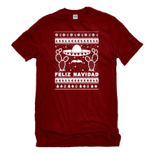 Mens Feliz Navidad Unisex T-shirt