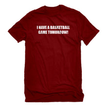 Mens Basketball Game Tomorrow Unisex T-shirt