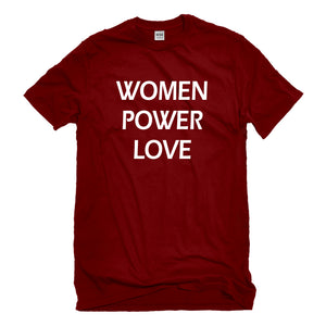 Mens Women Power Love  Unisex T-shirt