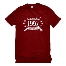 Mens Established 1997 Unisex T-shirt