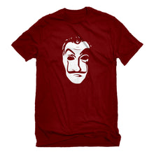 Mens Salvador Dali Face Heist Mask Unisex T-shirt