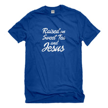 Mens Raised on Sweet Tea and Jesus Unisex T-shirt