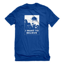 Mens I Want to Believe Flying Spaghetti Monster Unisex T-shirt
