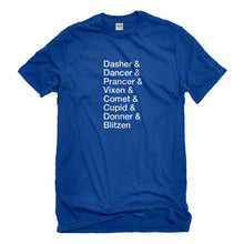 Mens Reindeer Names Unisex T-shirt