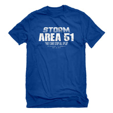 Mens Storm Area 51 They Can't Stop Us All Unisex T-shirt