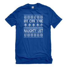 Mens Im on the Naughty List Unisex T-shirt