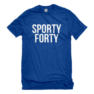 Mens Sporty Forty Unisex T-shirt