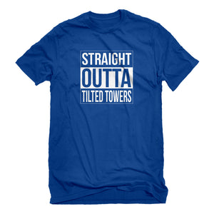 Mens Straight Outta Tilted Towers Unisex T-shirt