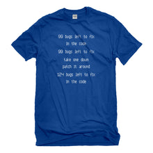 Mens 99 Bugs in the Code Unisex T-shirt