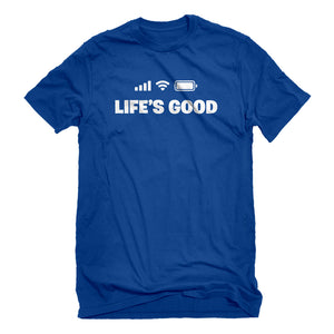 Mens Life's Good Unisex T-shirt