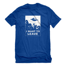 Mens I Want to Leave Unisex T-shirt