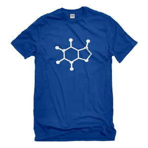 Mens Caffeine Molecule Unisex T-shirt