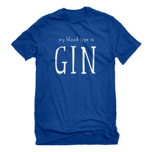 Mens My Blood Type is Gin Unisex T-shirt