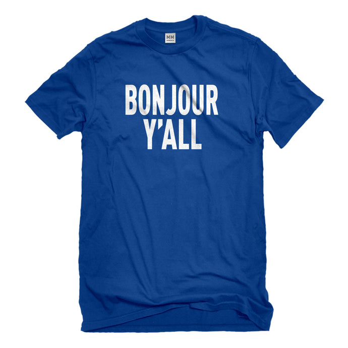 Mens Bonjour Yall Unisex T-shirt