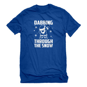 Mens Dabbing through the Snow Unisex T-shirt