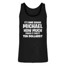 Mens Its ONE BANANA Michael Jersey Tank Top