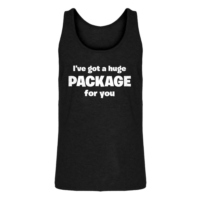 Mens I've got a huge package for you. Jersey Tank Top