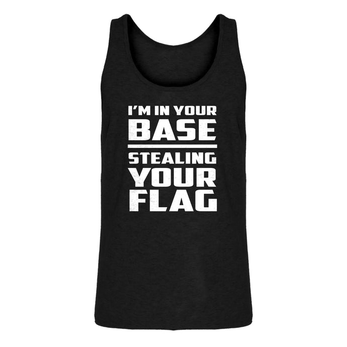 Mens I'm In Your Base Stealing Your Flag Jersey Tank Top