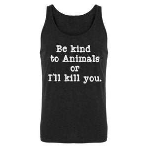 Tank Be Kind to Animals Mens Jersey Tank Top