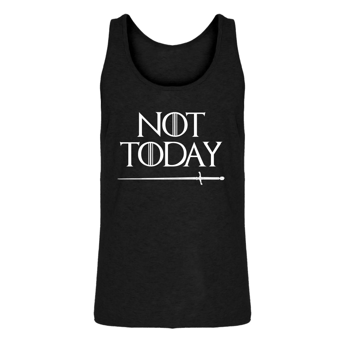 Mens Not Today Jersey Tank Top