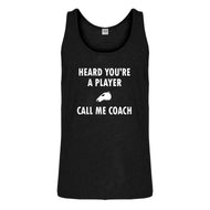 Tank Call me Coach Mens Jersey Tank Top