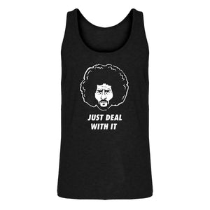Mens Just Deal With It Jersey Tank Top