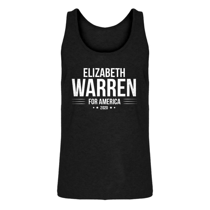 Mens ELIZABETH WARREN for President 2020 Jersey Tank Top