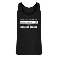 Mens Don't Confuse Your Search Jersey Tank Top