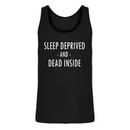 Tank Sleep Deprived and Dead Inside Mens Jersey Tank Top