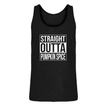 Mens Straight Outta Pumpkin Spice Jersey Tank Top