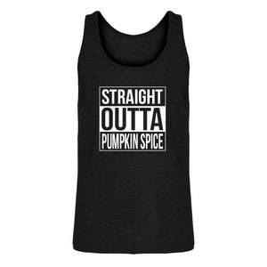 Mens Straight Outta Pumpkin Spice Jersey Tank Top