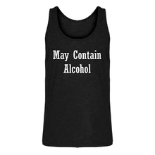 Mens May Contain Alcohol Jersey Tank Top