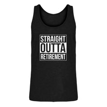 Mens Straight Outta Retirement Jersey Tank Top