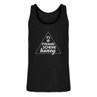 Mens It's a Pyramid Scheme Honey Jersey Tank Top