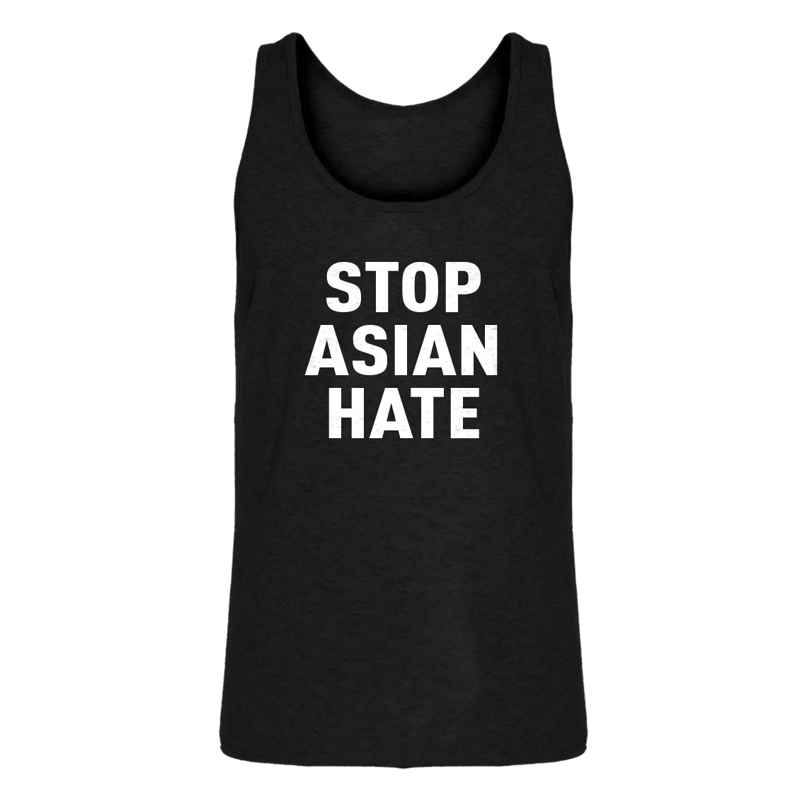 Mens STOP ASIAN HATE Jersey Tank Top