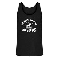 Mens Black Rock Desert Jersey Tank Top