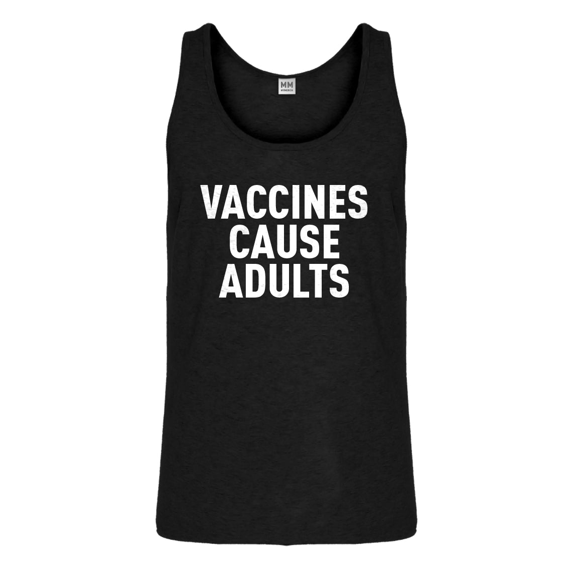 Tank Vaccines Cause Adults Mens Jersey Tank Top