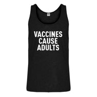 Tank Vaccines Cause Adults Mens Jersey Tank Top
