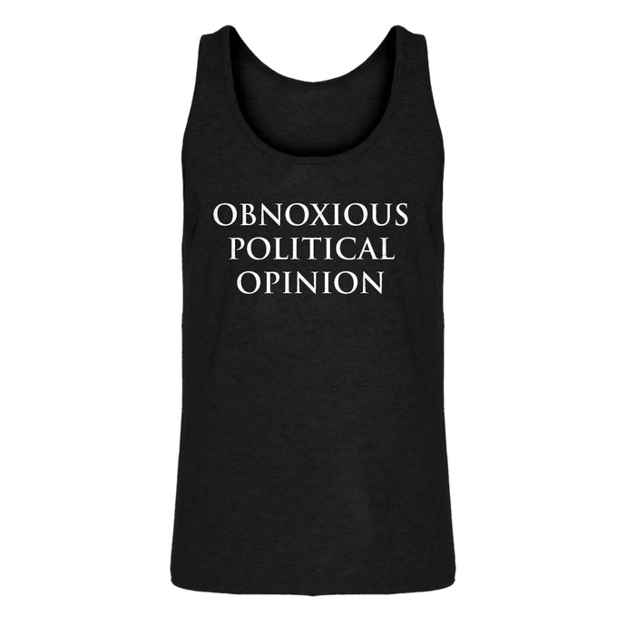 Mens Obnoxious Political Opinion Jersey Tank Top