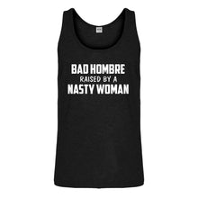 Tank Bad Hombre Raised by a Nasty Woman Mens Jersey Tank Top
