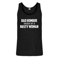 Tank Bad Hombre Raised by a Nasty Woman Mens Jersey Tank Top