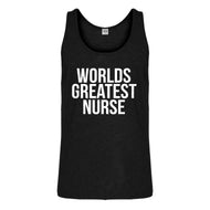 Tank Worlds Greatest Nurse Mens Jersey Tank Top