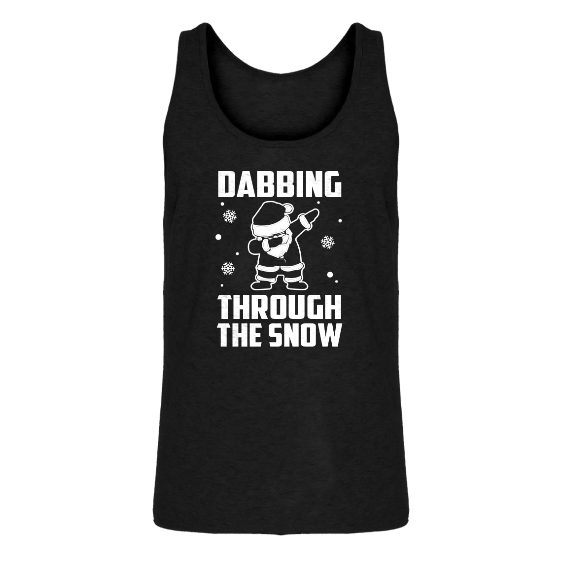 Mens Dabbing through the Snow Jersey Tank Top
